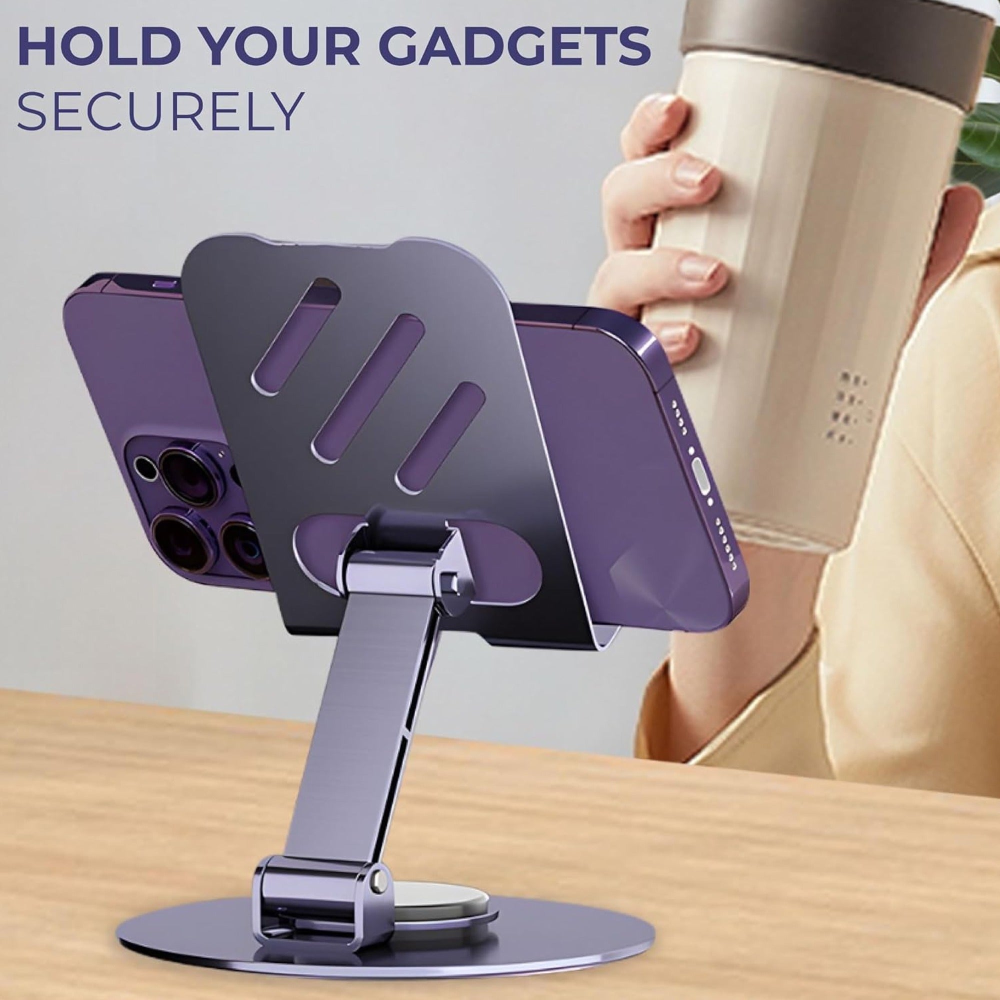 360° Adjustable Phone & Tablet Stand