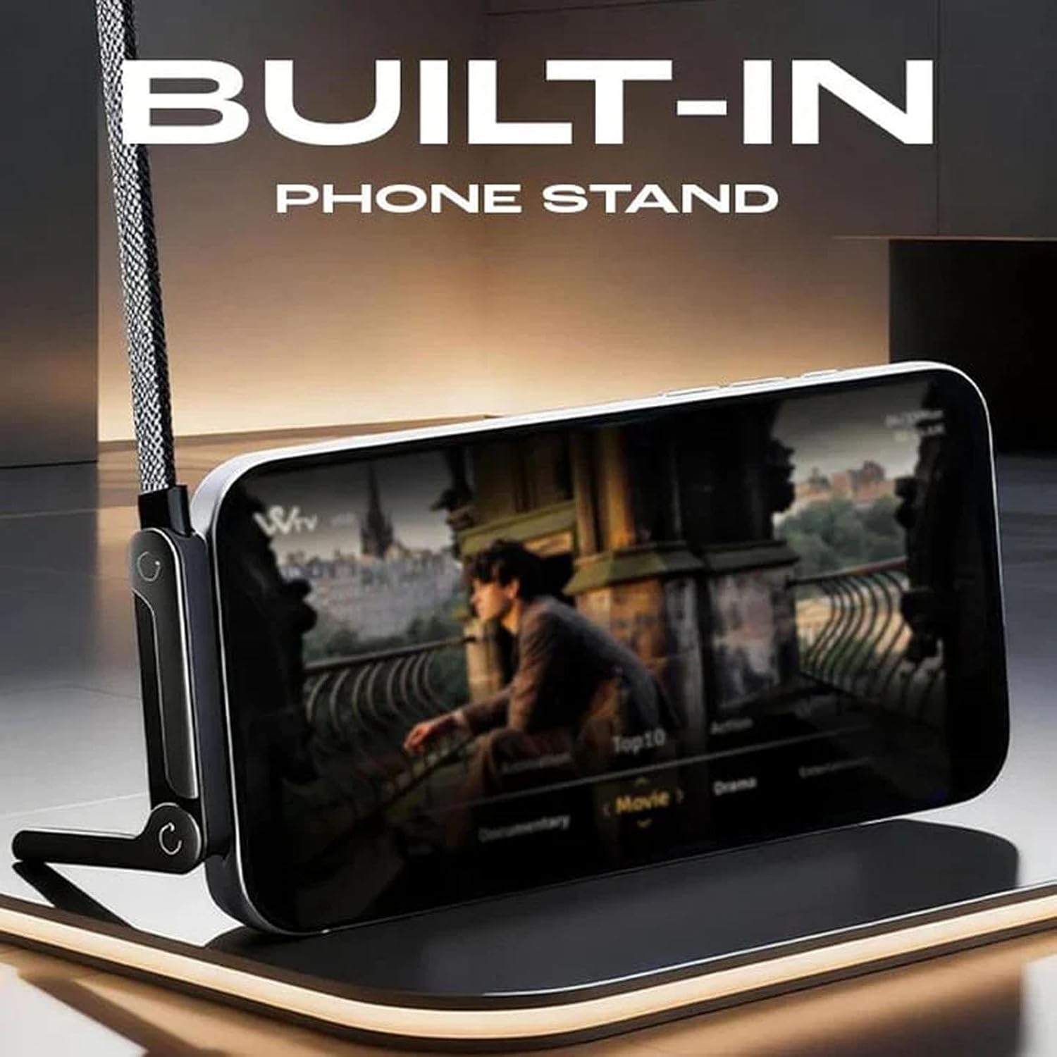 ⚡ 240W USB-C Fast Charging Cable with Stand