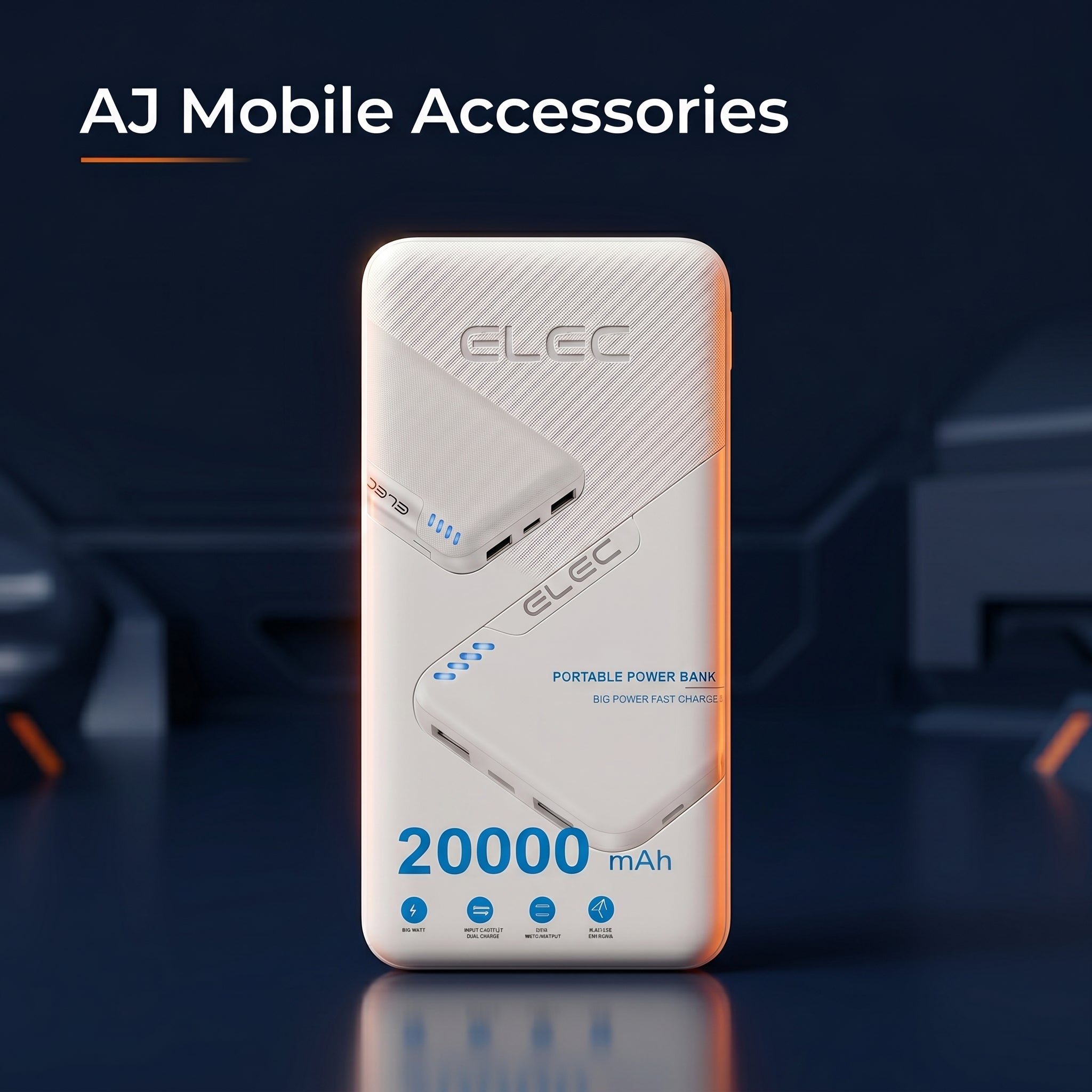 ELEC High Capacity Power Bank 20K
