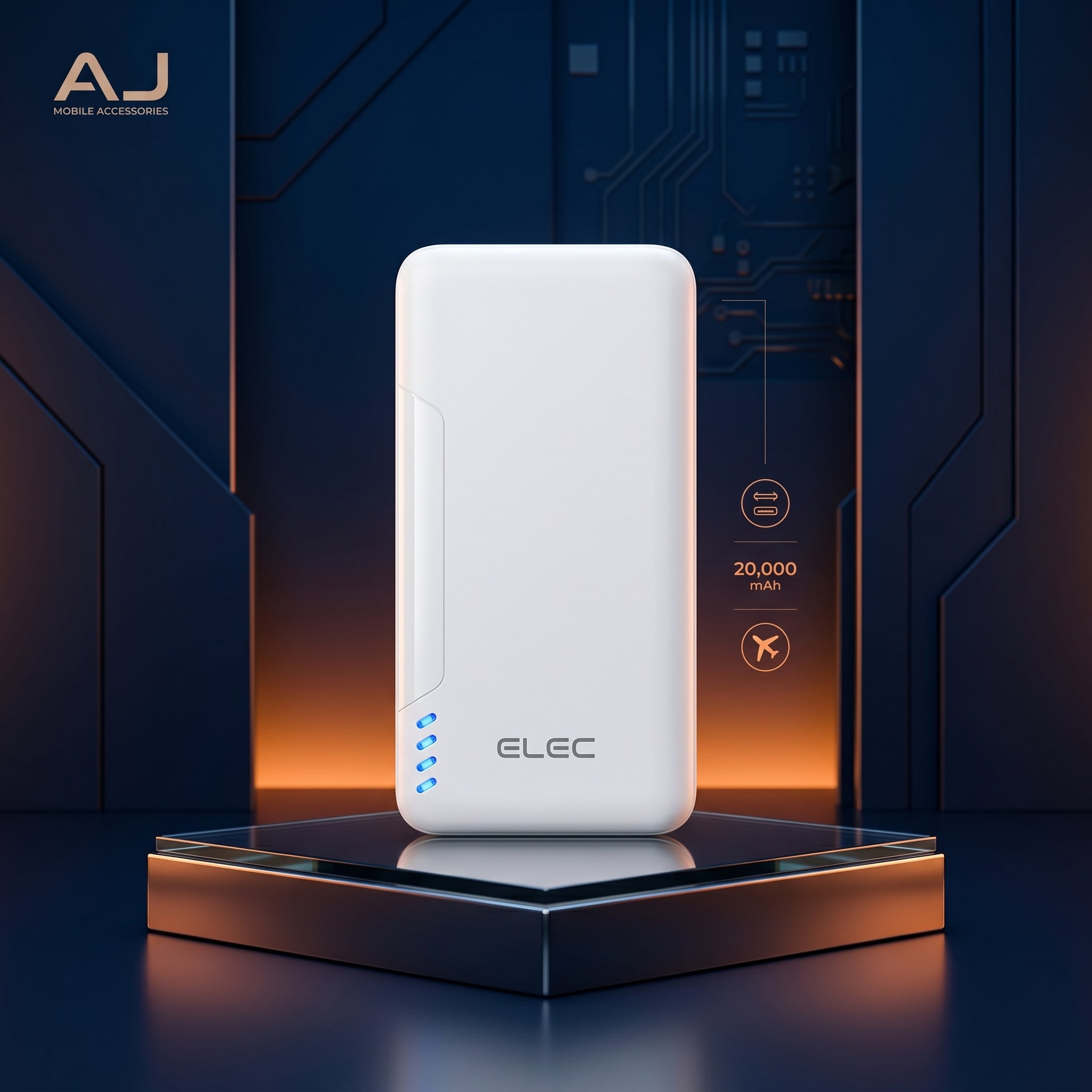 ELEC High Capacity Power Bank 20K