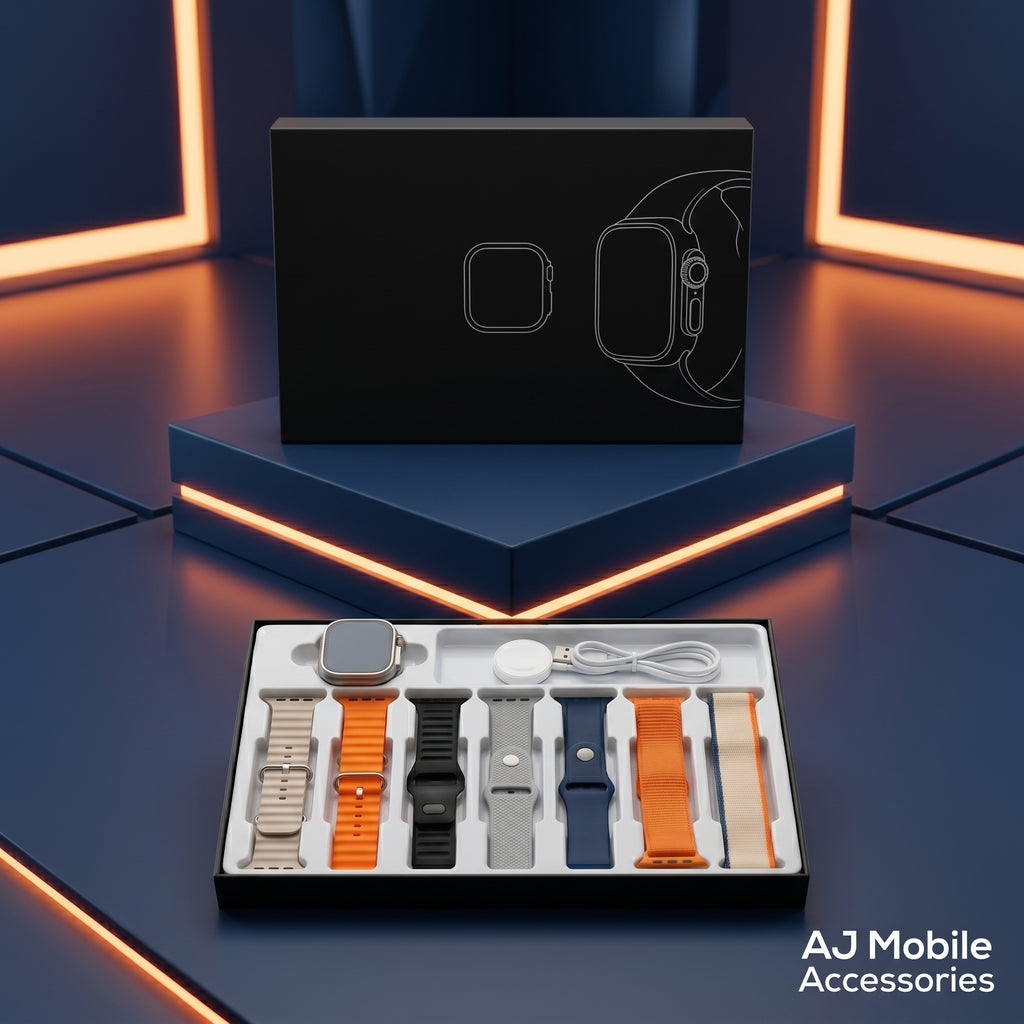 iMounra Ultra 2 Smart Watch | 7-in-1 Bundle