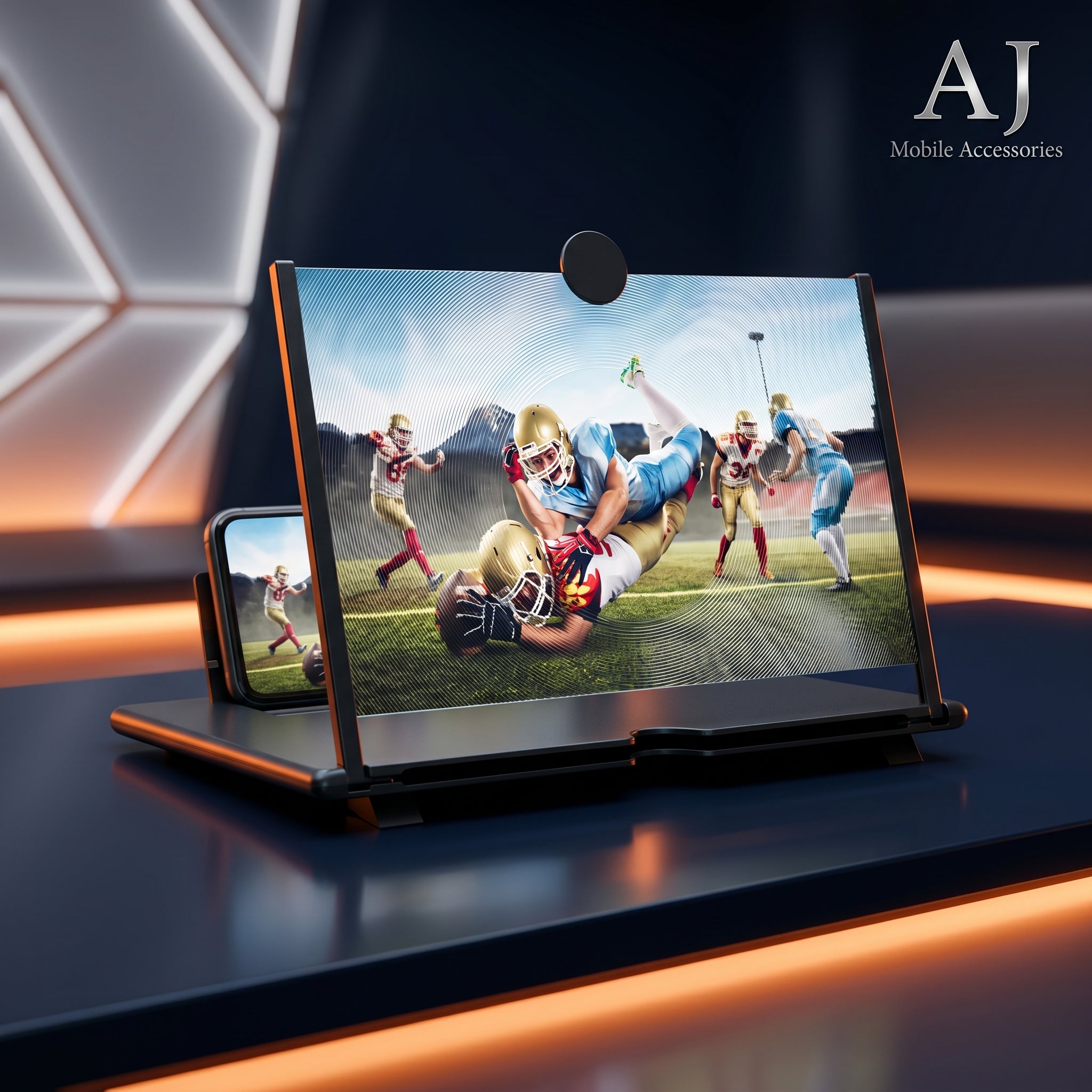 Portable Video Amplifying Screen