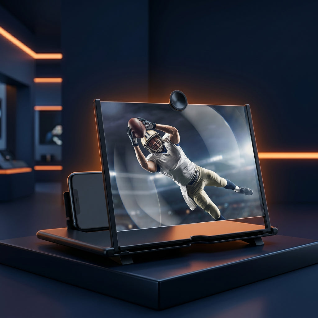 Portable Video Amplifying Screen